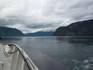 Traversée du premier Fjord