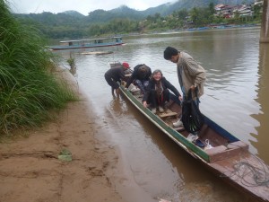 Voyage en pirogue Laos